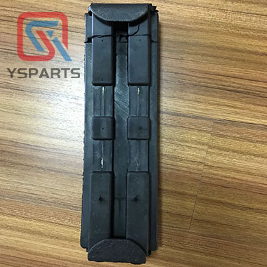 400mm 450mm 500mm clip-on rubber plate excavator rubber pads