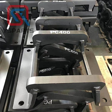 PC400 track guards for excavator track protector